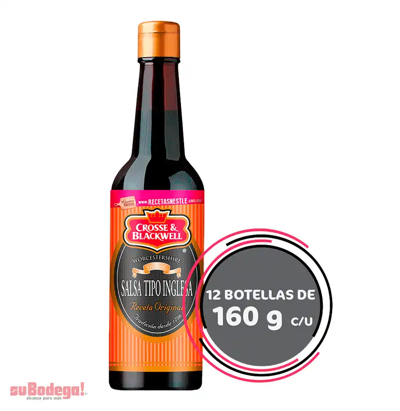 Salsa Inglesa Crosse & Blackwell 145 ml.