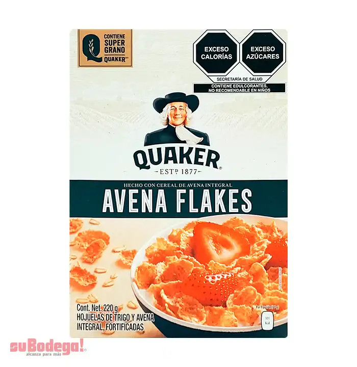Cereal Quaker Avena Flakes 220 gr.