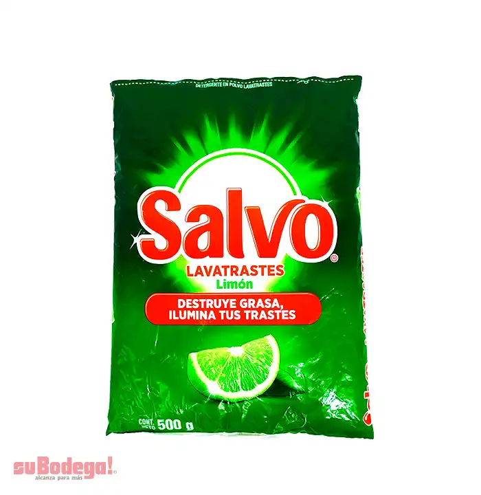 Detergente Salvo Limón 500 gr.