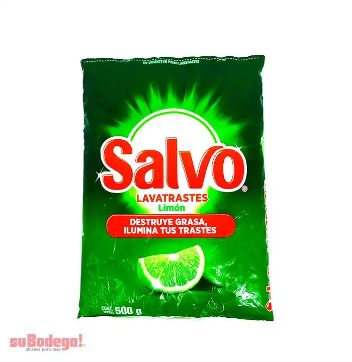 Detergente Salvo Limón 500 g
