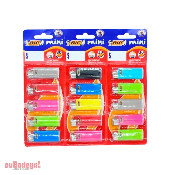 Encendedor Bic Mini pz.