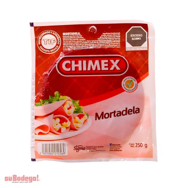 Mortadela Chimex 250 gr.