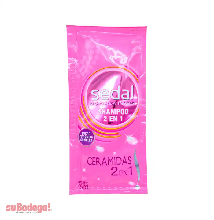 Shampoo Sedal Ceramidas 2 en 1 24/15 ml.