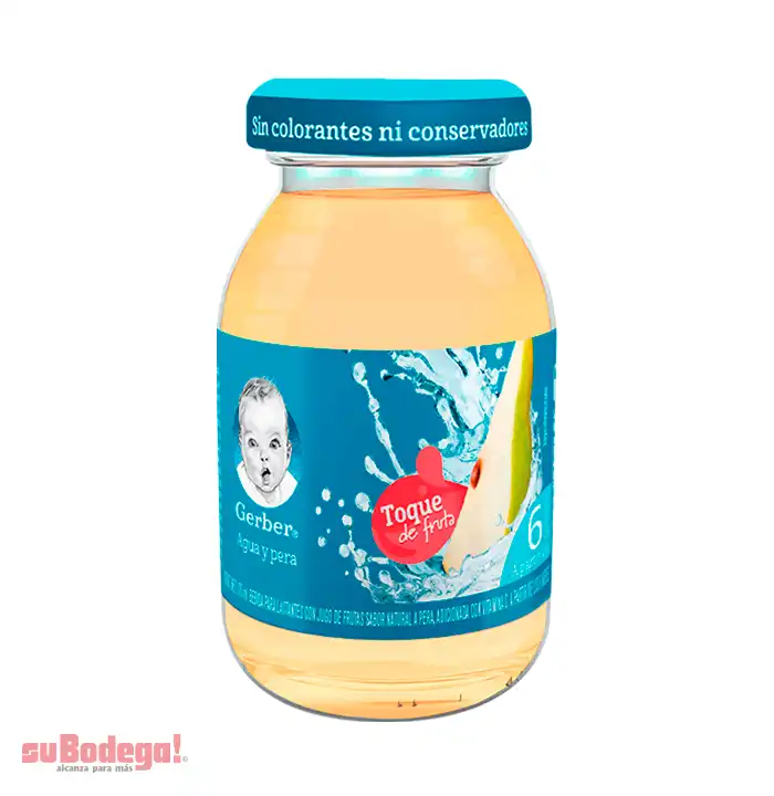 Gerber Jugo Pera Etapa 2 175 ml.