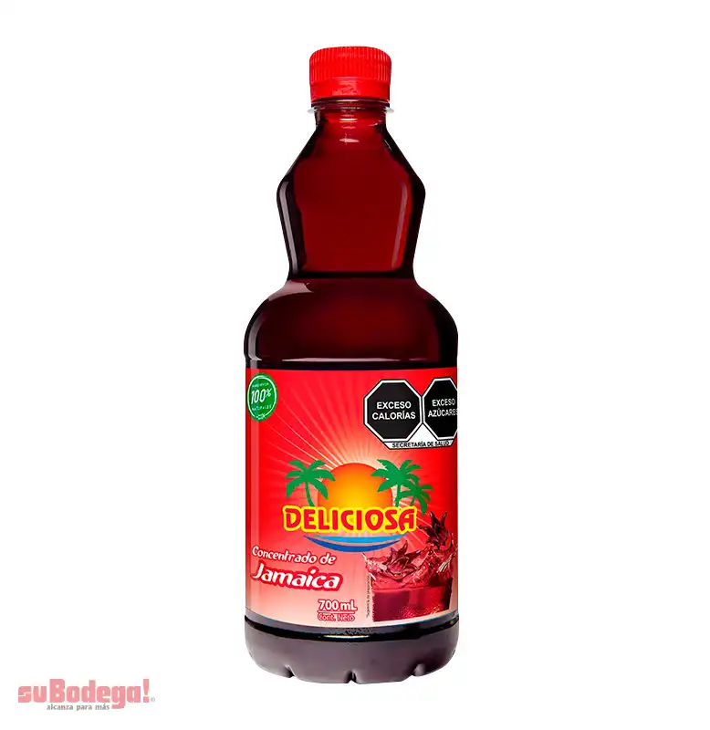 Jarabe Jamaica Deliciosa 700 ml.