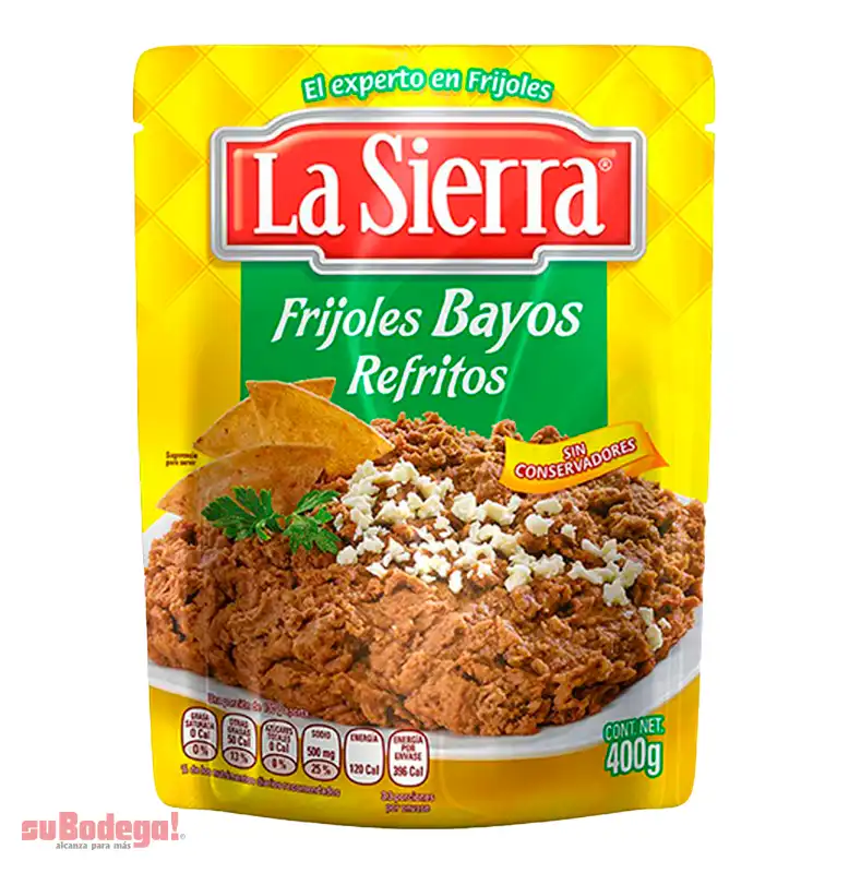 Frijol Bayo Refrito La Sierra 400 gr.