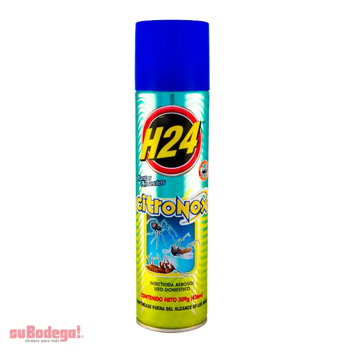 Insecticida H-24 Citronox Aerosol 309 ml.