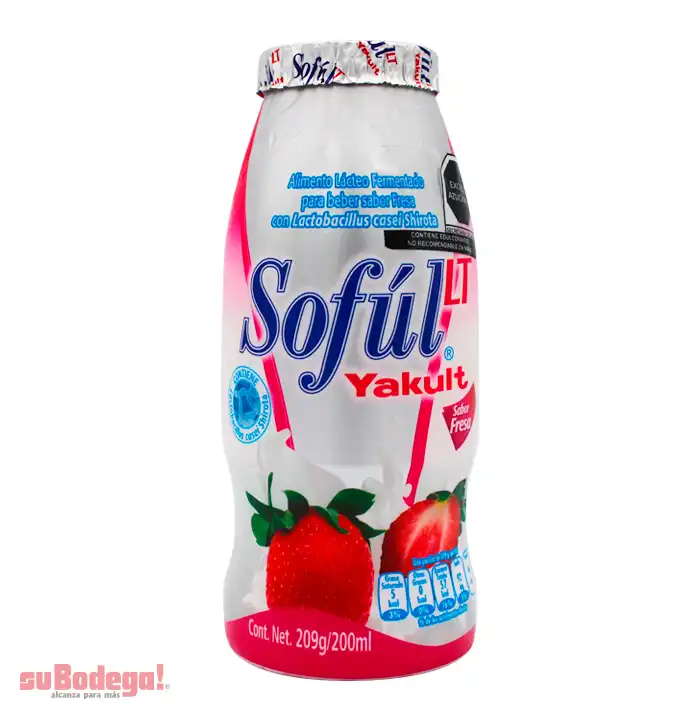 Yoghurt Sofúl Fresa para Beber 209 Gr