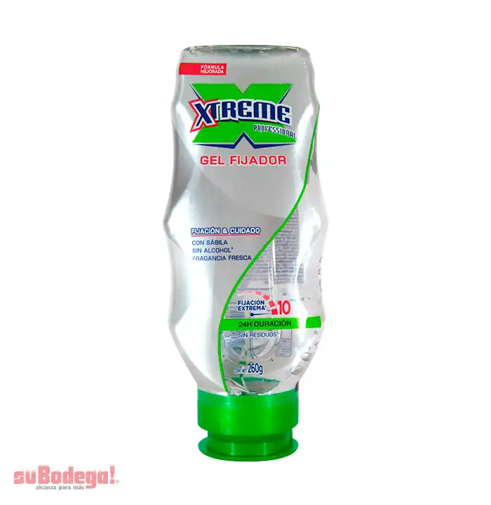 Gel Xtreme Transparente Extrafirme 260 gr.