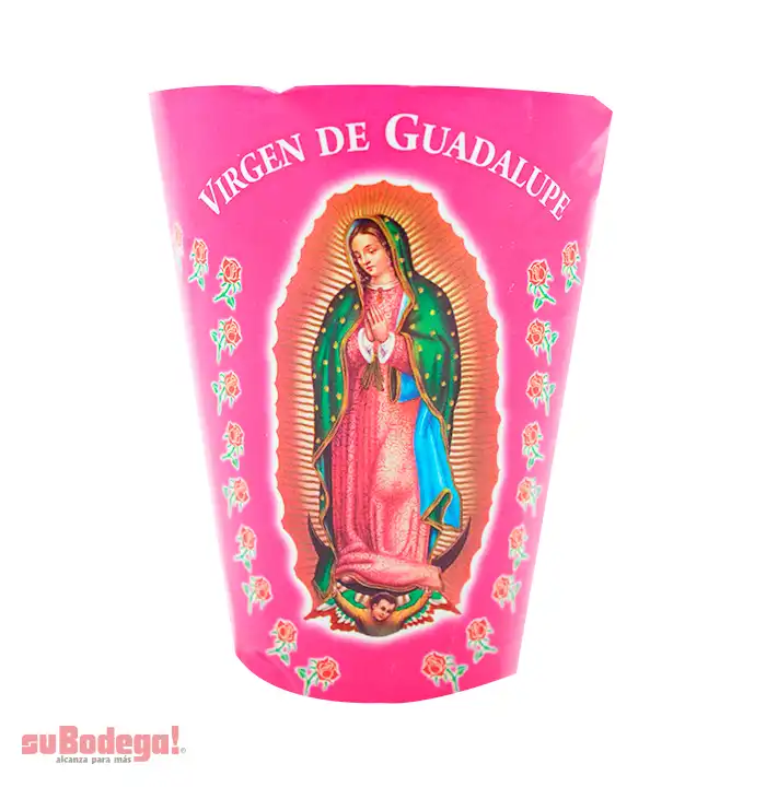 Veladora Luz Eterna Guadalupano Repuesto pz.