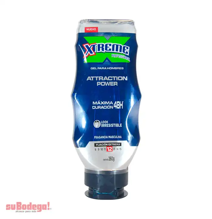 Gel Xtreme Transparente Atraction 260 gr.