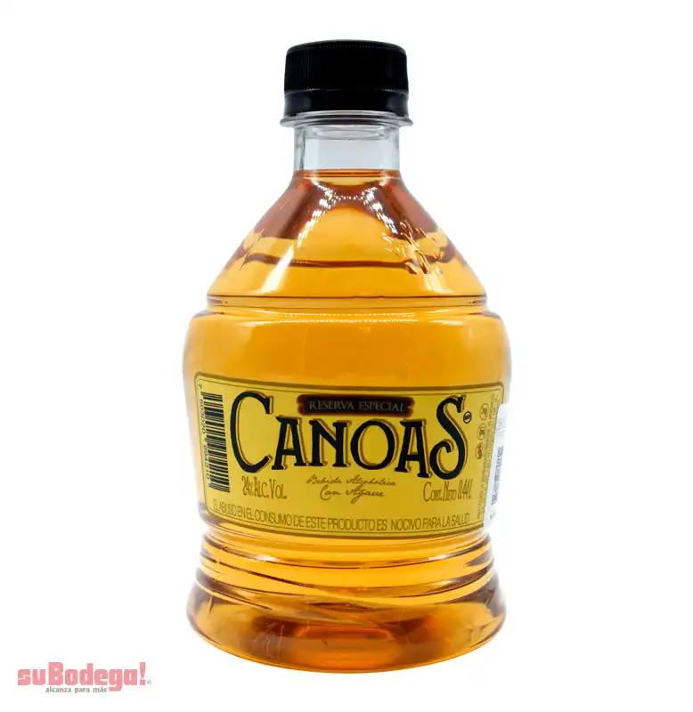 Licor de Agave Verde Canoas 440 ml.