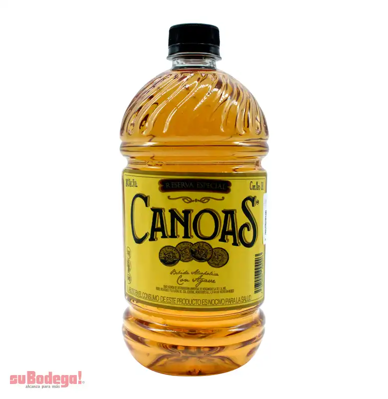 Licor de Agave Verde Canoas 900 ml.