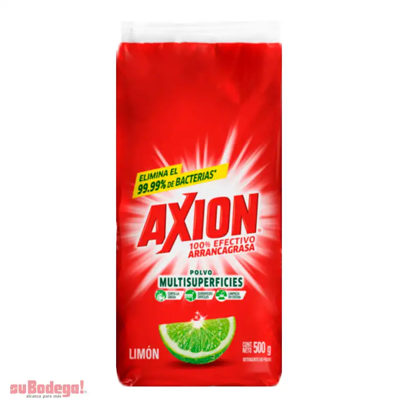 Detergente Axión Limón 500 gr.