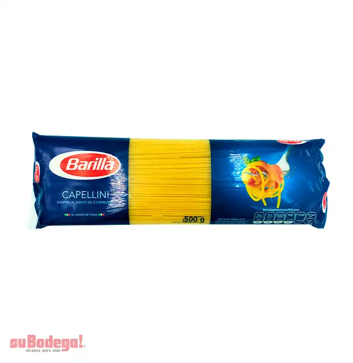 Pasta Barilla Capellini Número 1 500 gr.