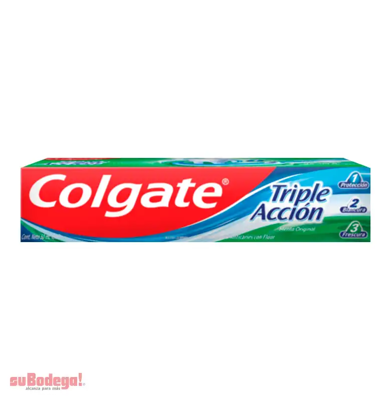 Crema Dental Colgate Triple Acción 50 ml.