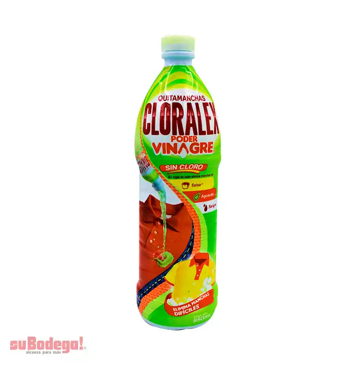 Blanqueador Cloralex Color Poder Vinagre 950 ml.