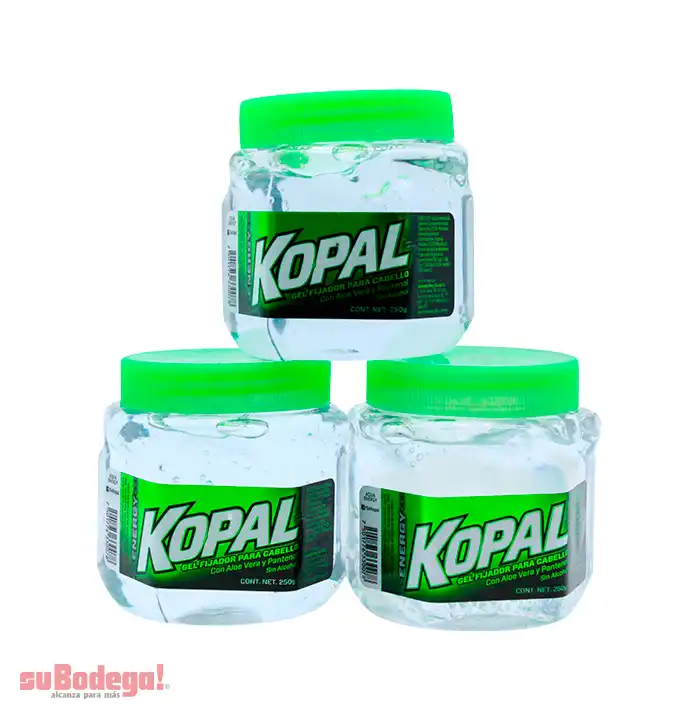 Gel Kopal Verde Aqua 250 gr.