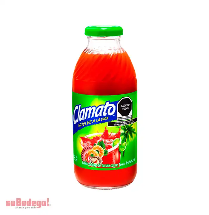 Jugo Clamato Vuelve a La Vida 473 ml.