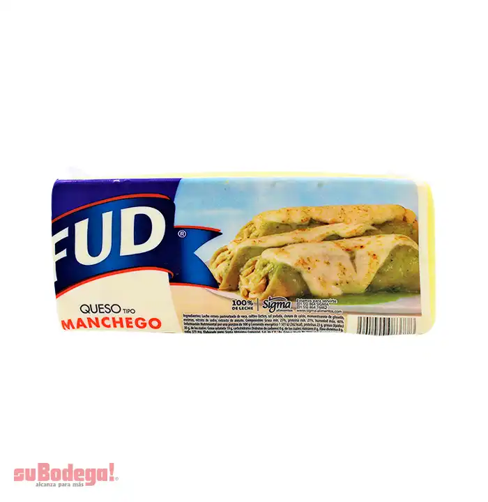 Queso Manchego Fud 1 kg.