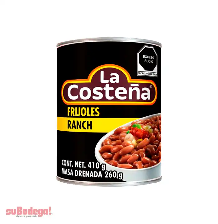 Frijol Ranch La Costeña 410 gr.