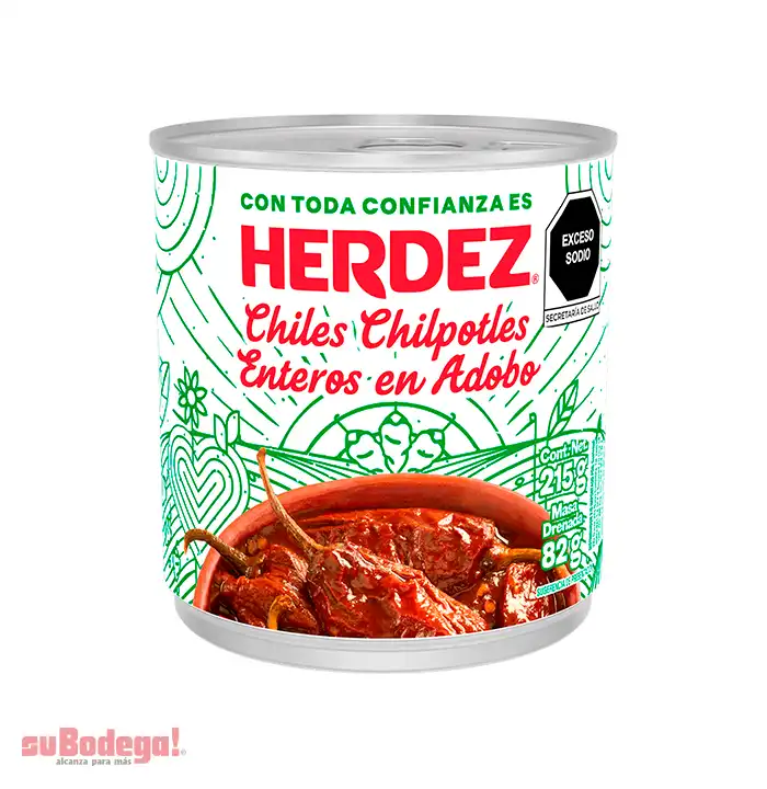 Chiles Chipotles Herdez 215 gr.