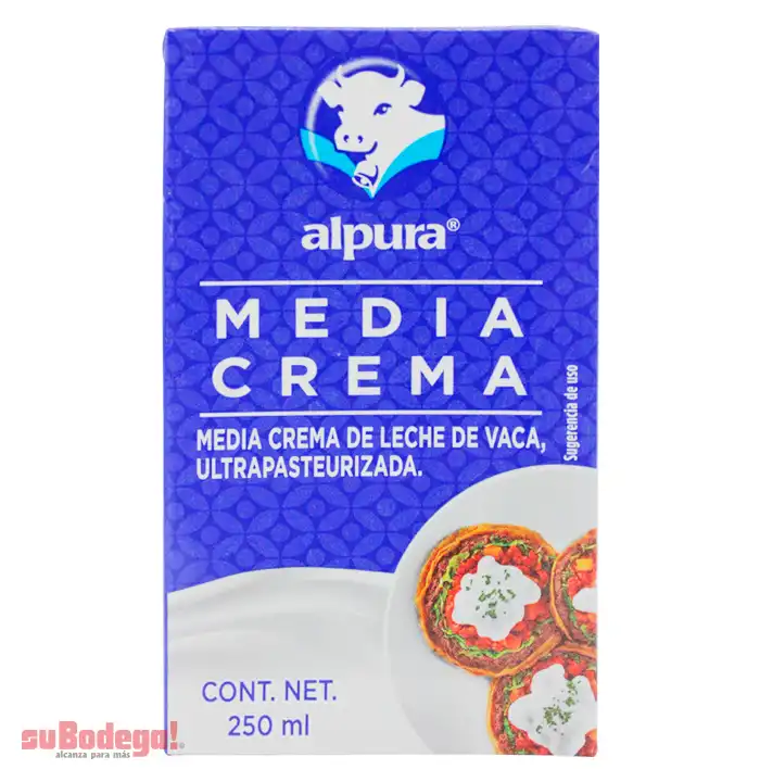 Media Crema Alpura 250 ml.