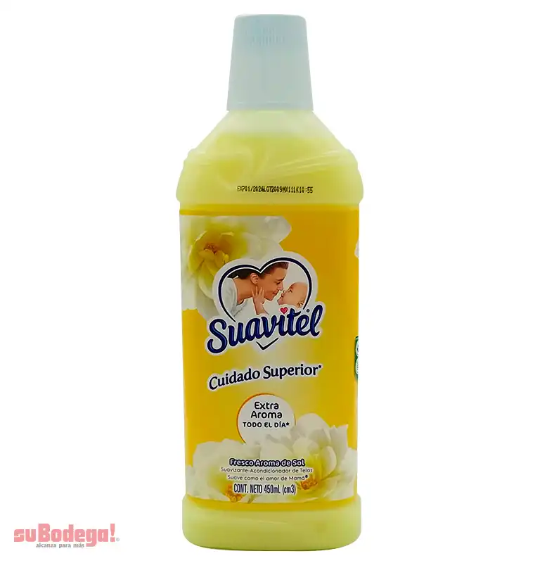 Suavizante Suavitel Aroma Sol 450 ml.