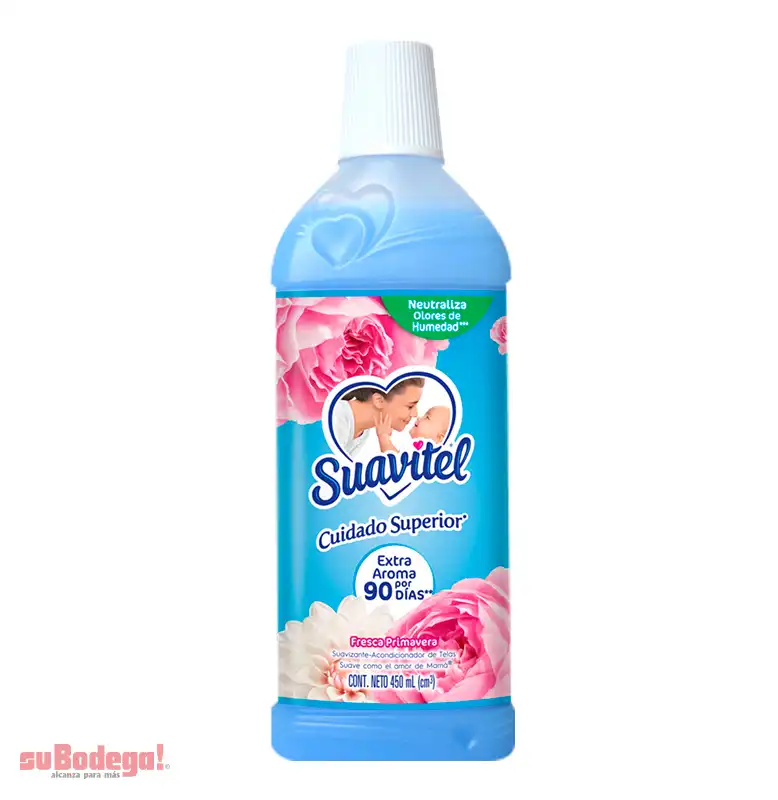 Suavizante Suavitel Primaveral 450 ml.