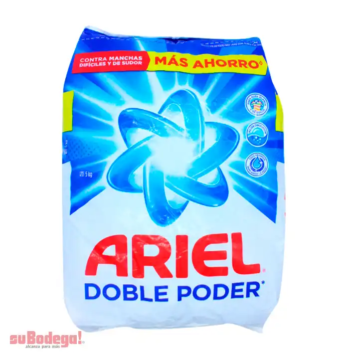 Detergente Ariel Exp.5 kg.