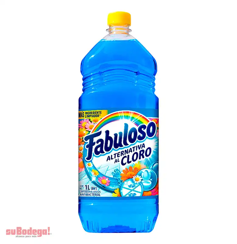 Limpiador Fabuloso Alternativa al Cloro 1 lt.