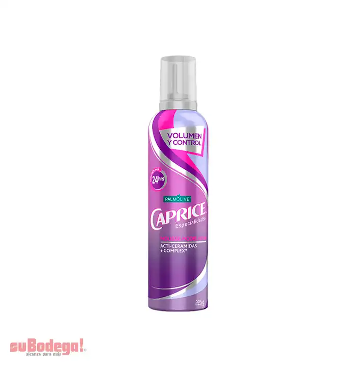 Mousse Caprice Volumen y Control Ceramidas 200 gr.