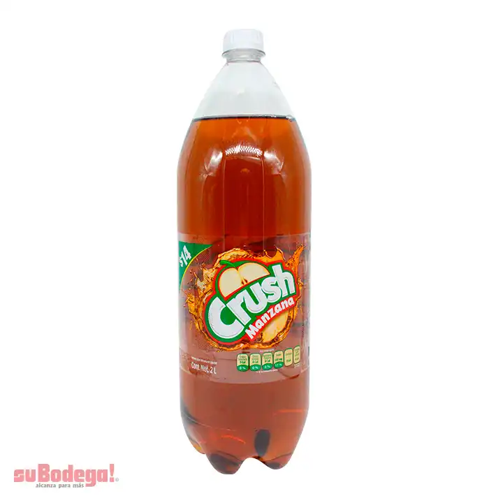 Refresco Crush Manzana Pet 2 lt.