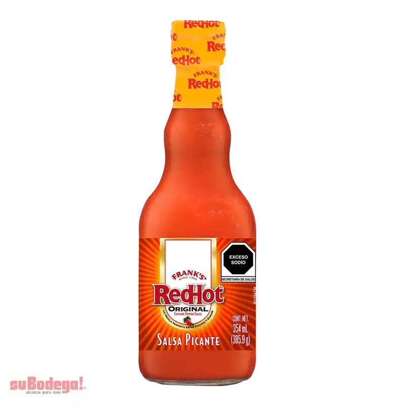 Salsa Franks Red Hot Original 354 Ml.