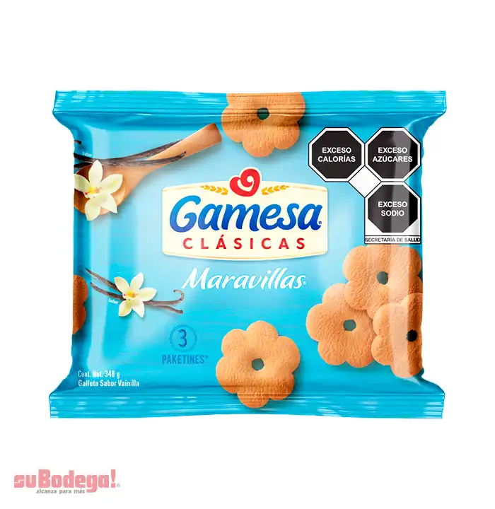 Galletas Gamesa Maravillas 348 gr.