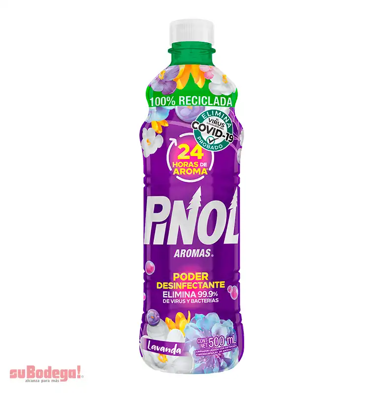 Limpiador Pinol Trapeado Diario Lavanda 500 ml.