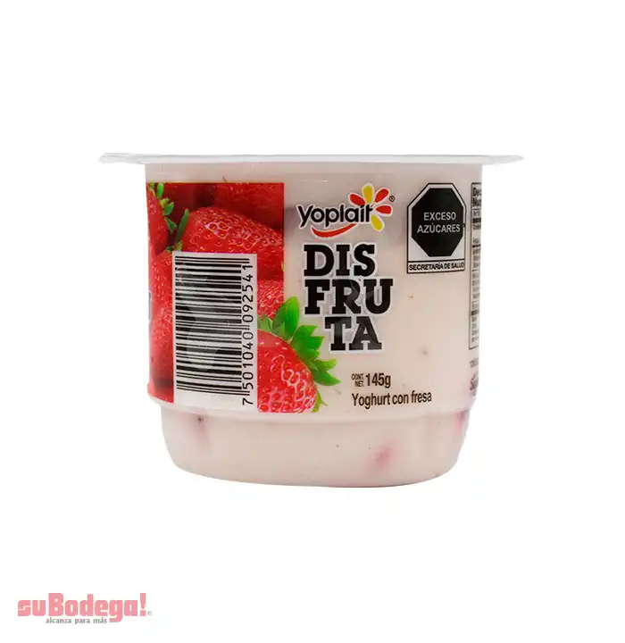 Yoghurt Yoplait Disfruta Fresa 145 gr.