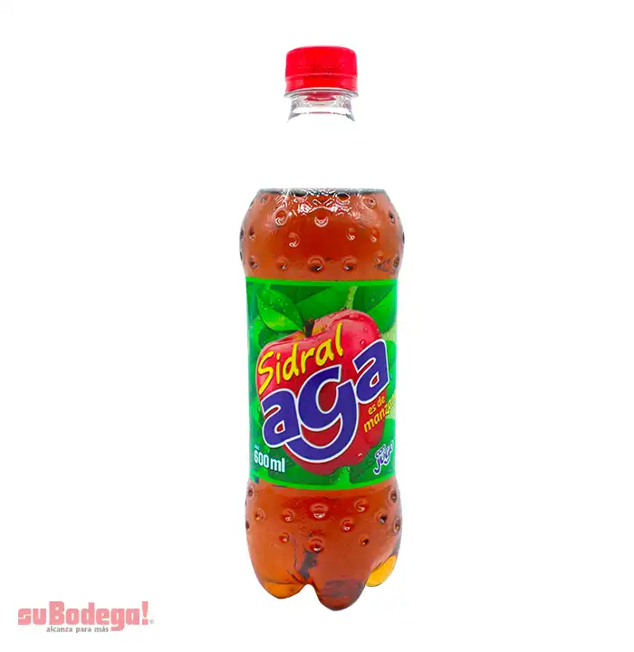 Refresco Aga Sidral Manzana 600 ml.