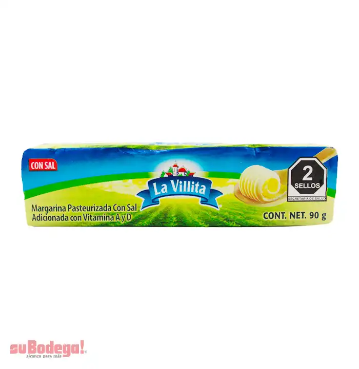 Margarina La Villita con Sal 90 gr.