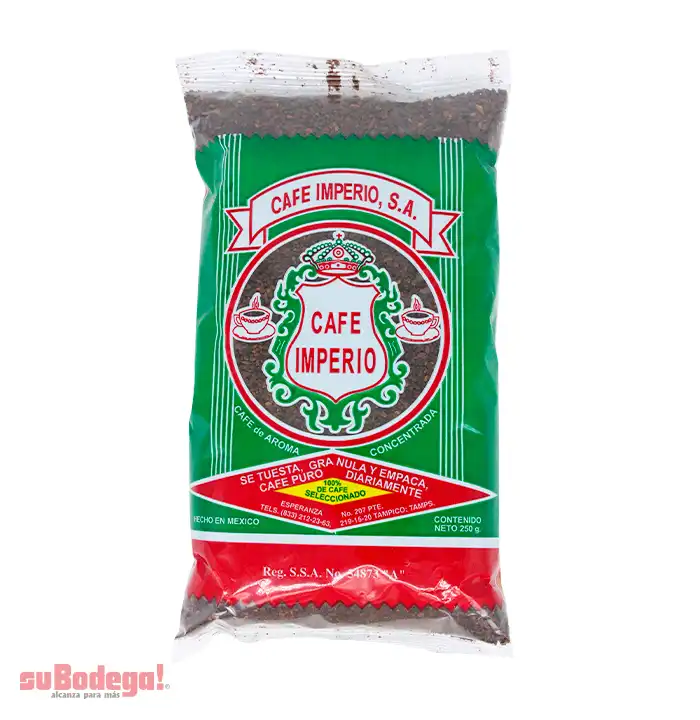 Café Imperio Molido Celofán 250 gr.