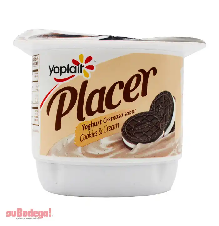 Yoghurt Yoplait Placer Cookies & Cream 145 gr.