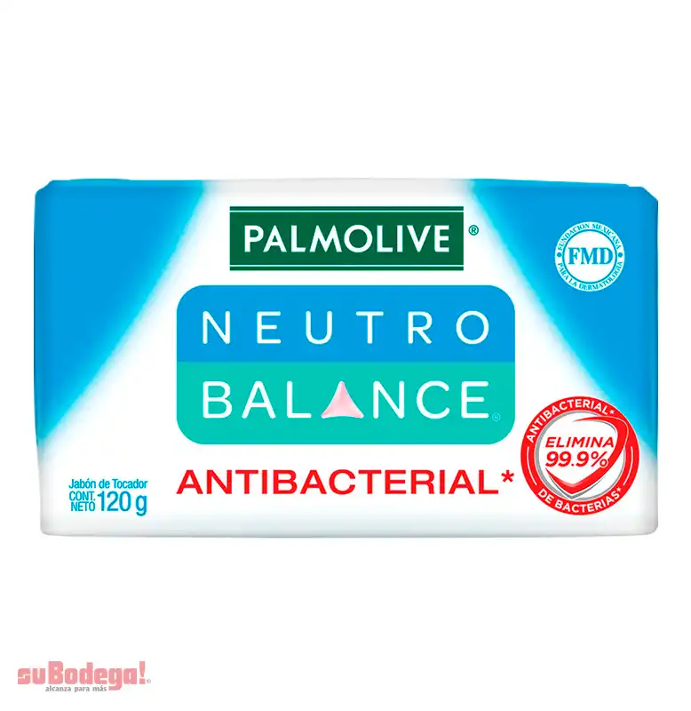 Jabón de Tocador Palmolive Neutro Balance Antibacterial 120 g