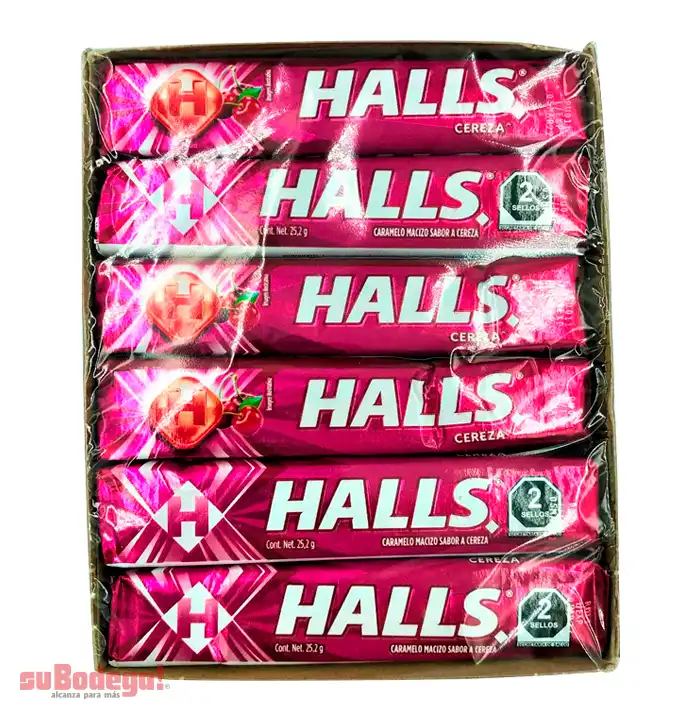 Pastilla Halls Cereza pz.