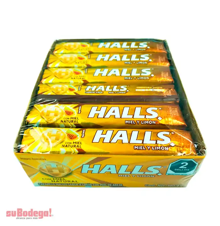 Pastilla Halls Miel pz.