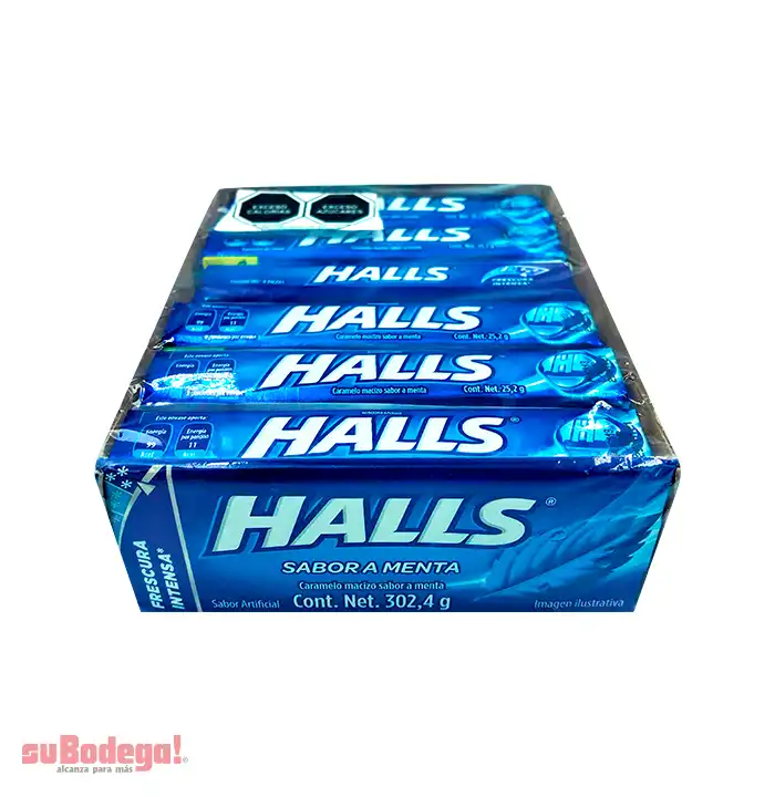 Pastilla Halls Menta pz.