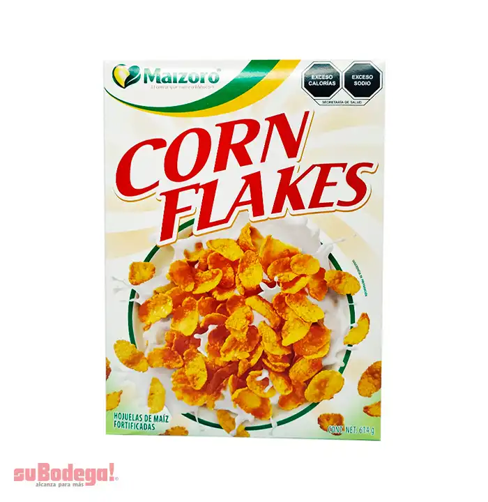 Cereal Maízoro Corn Flakes 614 gr.