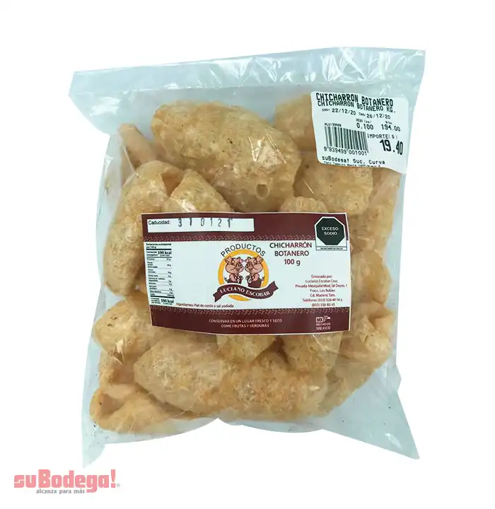 Chicharrón Botanero kg.