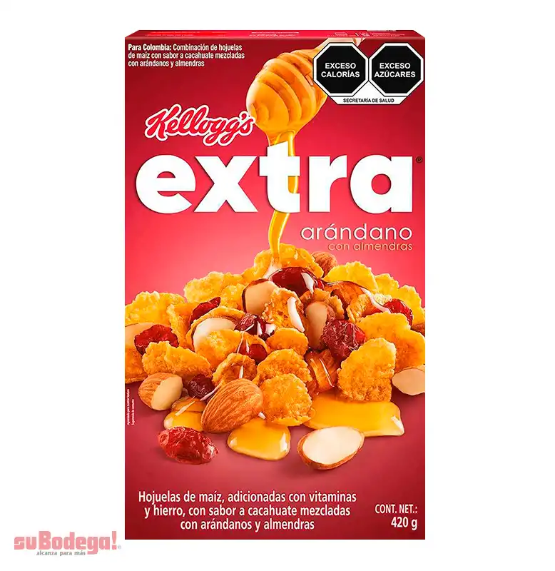 Cereal Kelloggs Extra Arándanos 420 gr.