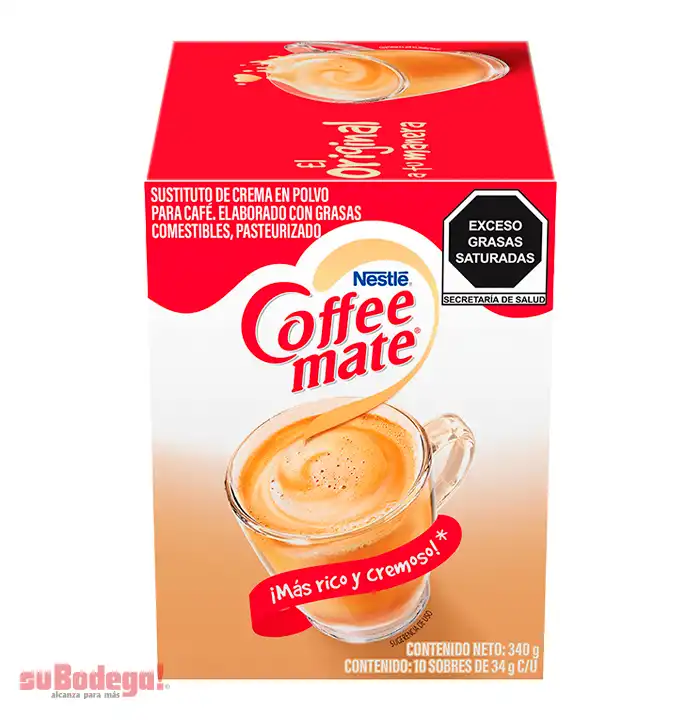 Sustituto de Crema Coffee Mate 10/34 gr.