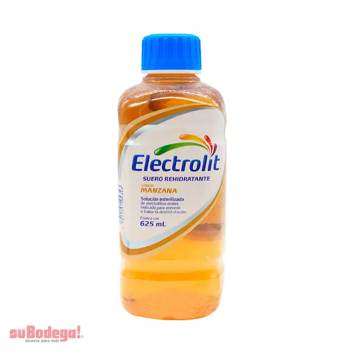 Suero Electrolit Manzana 625 ml.